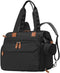DuskHaven Diaper Backpack with Shoe Compartment, Nursing Backpack, Pacifier Case for Women, Outdoor,