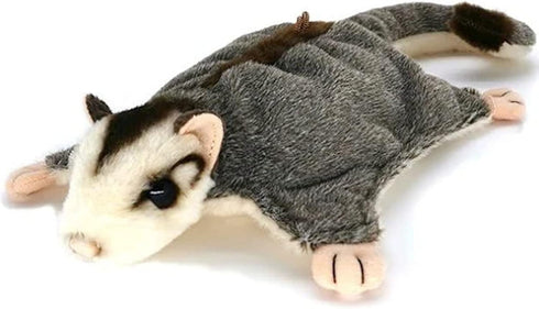 ZHONGXIN MADE Sugar Glider Plush, 8.5 inch Realistic Stuffed Animal Toy, Furry Gifts for Kids