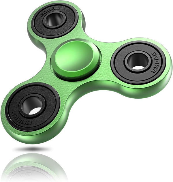 ATESSON Fidget Spinner EDC ADHD Stress Relief Reducer Toys, Metal Hand Spinners High Speed for Kids Adults