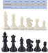 DINOBROS Magnetic Travel Chess Set, Folding Board Portable Chess Board Games Gift for Kids and Adults
