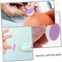 Trimmer 24 Baby Electric Nail Replacement Pads Pcs Nail Grinding Heads Sandpaper Pads for Infant Toddler Safe Gentle