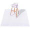 Plastic Splat Mat for Baby, Easy Cleaning Vinyl Floor Mat for Eating