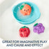Set 3 1 6 Itzy Ritzy Bath Squirter Toys of Textured, Fruit-Shaped Bath Toys & Sprinkle Strainer Itzy Splash Pals