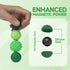 AotBlcer 8pcs Magnetic Balls Fidget Toys Adults, Stress Relief Magnet Sensory Ball with Silicone Shell for to Hands