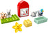 LEGO DUPLO Town Farm Animal Care 10949 Toy for Toddlers, Girls and Boys 2 Plus Years with Duck, Pig, Sheep