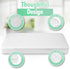 Generic GOTS Certified Organic Cotton Waterproof Crib Mattress Protector