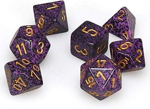 Chessex CHX25317 Speckled Hurricane Dice Set