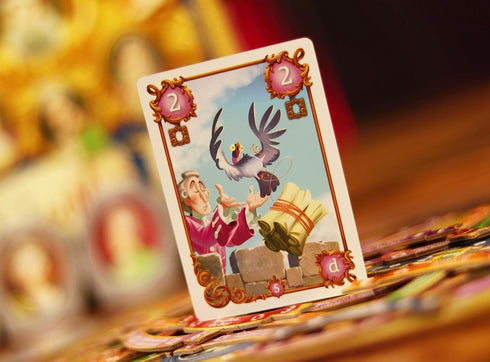 IELLO for The King (and Me) Strategy Board Game, Comical Theme, Auction & Collection Mechanics, Ages 10+