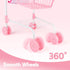 Set,Pretend 2 1 deAO Kids Shopping Cart Play Food and Shop Accessories, in Kids Grocery Trolley with Front Doll Seat