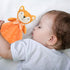 Pro Goleem Fox Security Blanket, Orange Soft Baby Lovey Unisex Snuggle Toy Stuffed Animal for Newborns