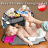 Collapsible Trunk Organizer & Diaper Changing Station, Baby Diaper Caddy Organizer with Movable Dividers, Easy-to-Reach