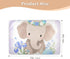 siphylline 52" 34" Cute Cartoon Elephant Purple Extra Large Resuable Changing Pad Covers Waterproof Washable Potty