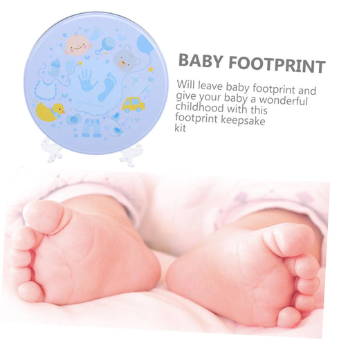 UPKOCH Footprint Keepsake Kit Newborn Footprint Mold for Cherishing Memories Lightweight Portable Design Safe Easy