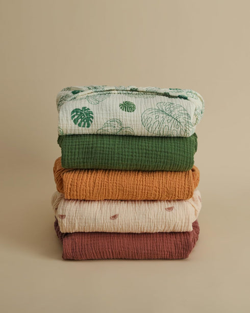 Pack Pack 2 Pack(Monstera&Dark Blissful Diary Muslin Mini Crib Sheets, and Play Mattress Sheets Fitted for N Play, Soft