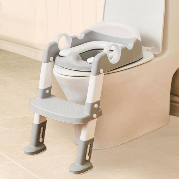 Potty Training Seat with Step Stool Ladder for Kids and Toddler,Wiifo Sturdy