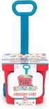 Set, Set, 3+ Playkidz Toy Shopping Cart Play Plastic Food Toys, Interactive Play Learning Resources & Pretend Play Fun