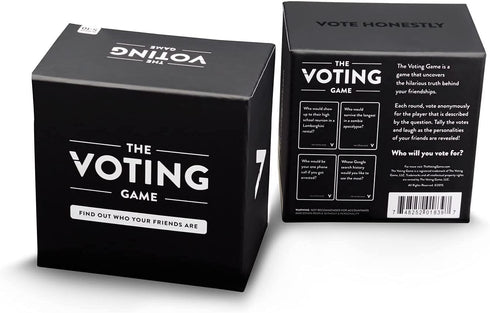 The VOTING GAME - Hilarious Adult Party Card Game about Finding Out Who Your Friends Are