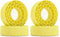 INJORA Silicone Rubber Inserts for 62-64mm*24mm 1.0" Tires (Large Yellow)