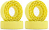 INJORA Silicone Rubber Inserts for 62-64mm*24mm 1.0" Tires (Large Yellow)