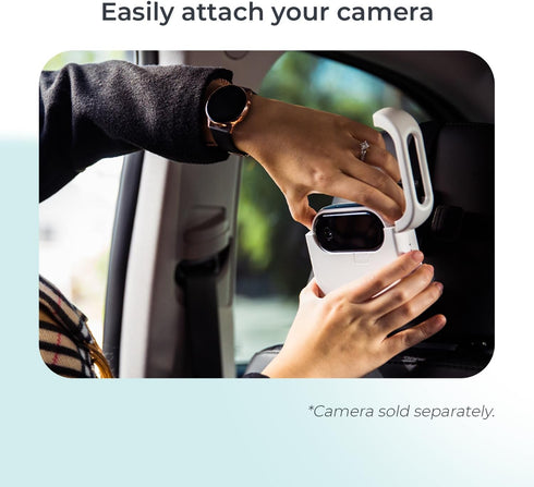 Tiny Traveler 8 Portable Power Bank Add-On Hours Rechargeable Battery for Baby Car Monitor, Easily Attach to Camera
