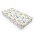 African Safari Jungle Animals Changing Pad Cover for Baby Girls & Boys, Giraffe, Elephant, Lion, Zebra, 32"/34" x 16"