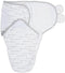 Baby Swaddle Sack, 100% Organic Cotton for Newborns 0-3 Months, Easy Change Zipper, Velcro Swaddle Neutral Baby