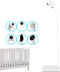 GUCHO Baby Monitor Mount Floor Stand Holder, Adjustable Universal Mount Compatible with Infant Optics, Vtech, and More
