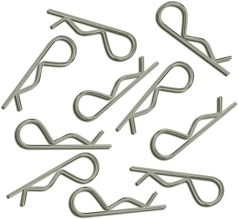 100-Pack Universal RC Body Clips Pins for 1/10 1/12 Scale Redcat HPI Himoto RC Car Parts