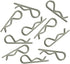 100-Pack Universal RC Body Clips Pins for 1/10 1/12 Scale Redcat HPI Himoto RC Car Parts