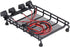 RC Car Roof Rack, Middle Size Luggage Carrier with Quadrate LED Lights for SCX10