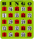 MR CHIPS Jam-Proof Easy-Read Large Print Fingertip Bingo Cards with Sliding Windows