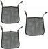 YehVeh 3 Pack Stroller Hanging Bag Handlebar Organizer Storage Pocket Net Mesh Bag