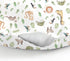 Watercolor Brazilian Animals Baby Nursing Pillow Covers for Boy Girl Jungle Animal Tropical Leaves Nursery Pillowcase
