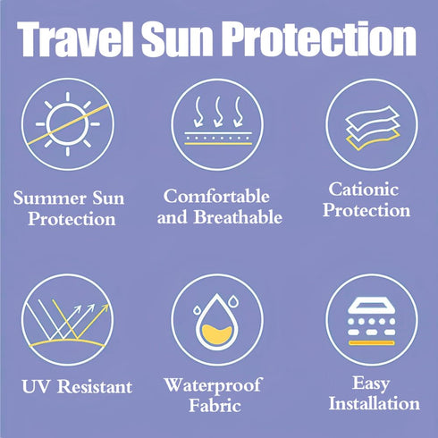 Nakazawa Ultimate Stroller - Protect Your Baby from Harmful UV Rays with Our Stroller Shade Extender and Cover