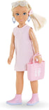 Corolle Girls Valentine Shopping Surprise Set, Fashion Doll and 6-Piece Accessory Set for Kids Ages 4 Years+