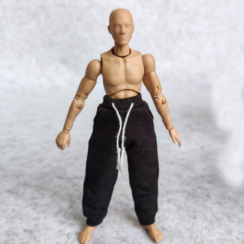 1/12 Scale Action Figure Sweat Pants Clothing for 1:12 6-Inch Male Action Figure Doll