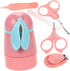 Nail Clippers Grooming Kit Cute Case for Newborns Tools for Manicure Pedicure