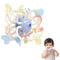 Evoceler Baby Toy, Montessori Sensory Teether Toy for 0-6, 6-12 Months, Rotatable