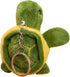 Green Mini Tortoise Plush Toy, Cute Sea Turtle Keychain Pendant, Cartoon Plush Doll for Birthday Gift Bag Accessories
