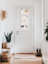 Closet 4 Macrame Over the Door Organizer Boho Decor Nursery Storage, Leaf Weaving Organizers and Storagewith Hanging