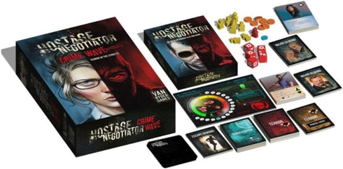 Van Ryder Games Hostage Negotiator Crime Wave Board Game