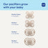16+ Pack 2, MAM Perfect Baby Pacifier Months, Extra Thin Nipple, Developed with Orthodontists, Clinically Proven, Glows