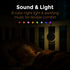 12 Portable White Noise Machine for Baby Sleeping, Sound Machine with Personal Voice Recording & Night Light