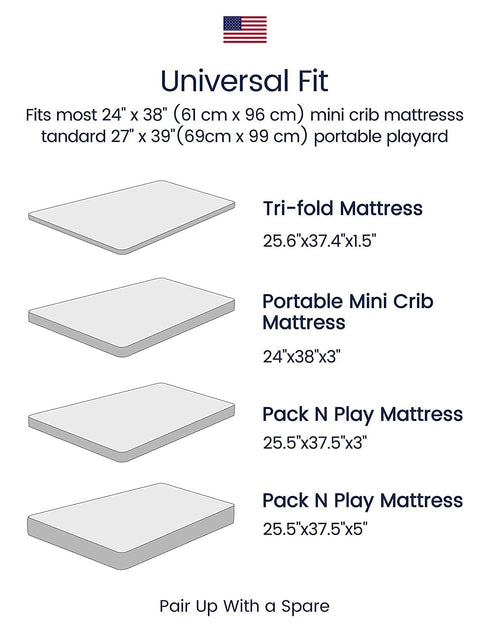 Pack 24x38x5, 2 Pack TotAha Jungle Animal Mini Crib Sheet, Premium Stretch Fitted Portable Mini Cribs Playards Sheets