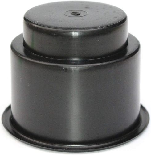 3 5/8 Black Jumbo Cup Boat RV Car Truck Poker Pool Table Inserts - Large Size, 2 Pack