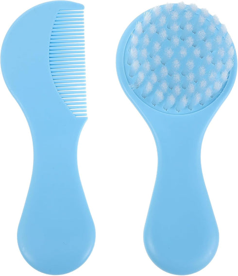 Brush and Comb Set for Newborns, Soft Hair Brush and Cradle Cap