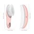Set 1Set Baby Hair Brush and Comb Massage Scalp Brush for Newborn and Toddler (Pink)