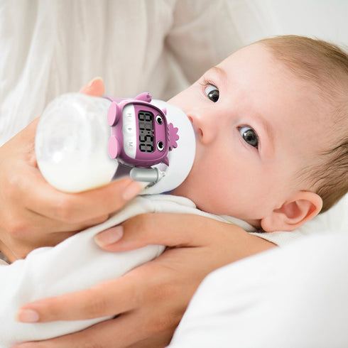 Milk Monster Baby Milk Timer (Pink)