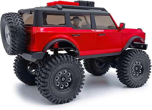 4PCS RC 1.0 Tires Foam Insert Soft Rubber 1.0" Wheel Tires 58MM for 1/18 TRX4M Upgrades 1/24 SCX24