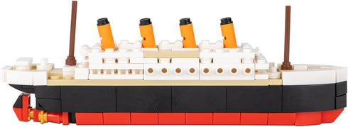 Set 217-Piece 3D Brick Loot Titanic Building Lego Compatible Ship Model Kit, DIY Mini Bricks Puzzle STEM Toy for Adults